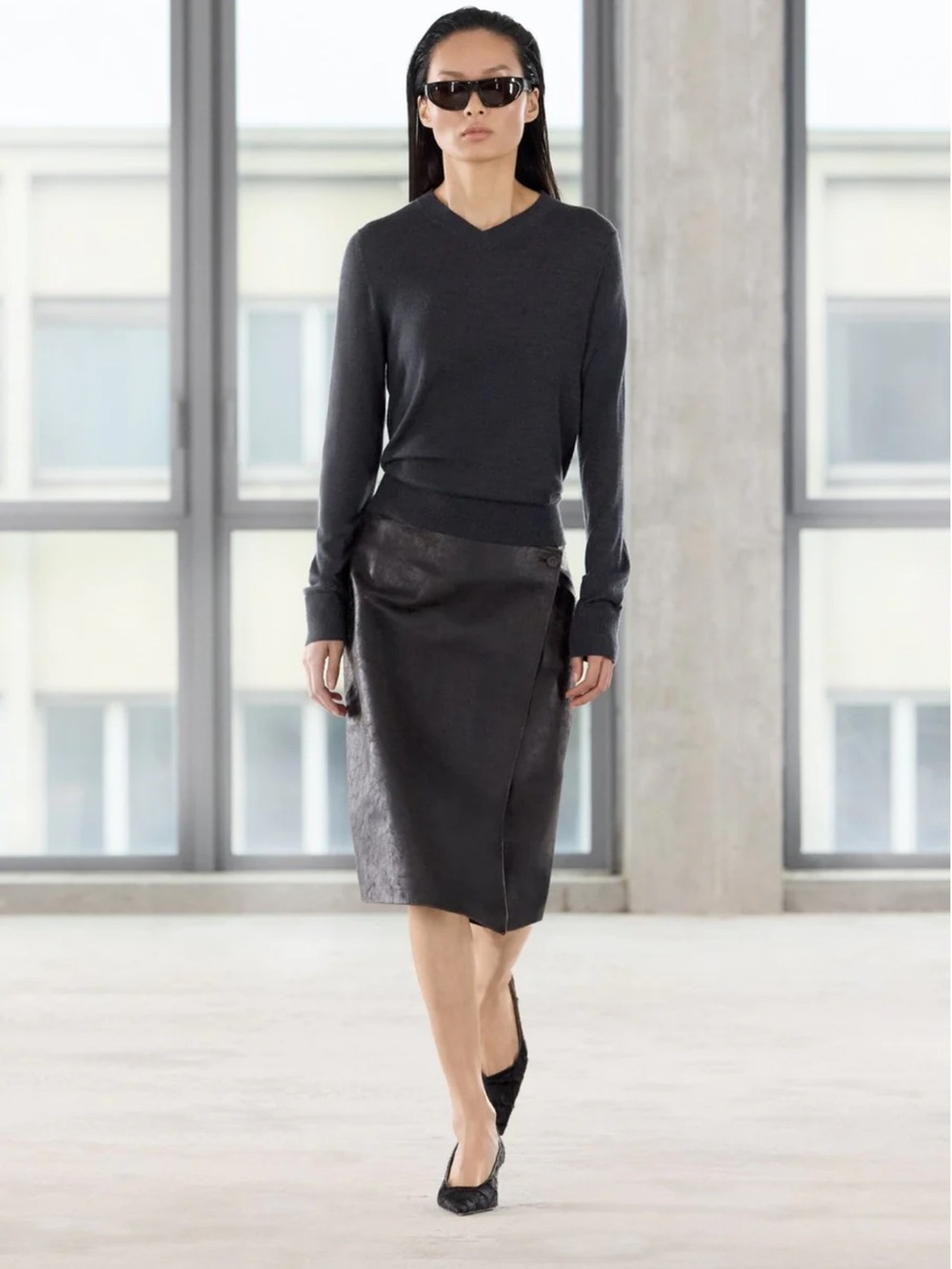 Camilla and Marc Dawn Leather skirt